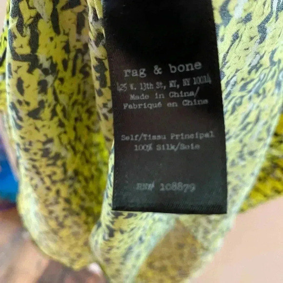 Rag & Bone Willow Silk Tank Top - Picture 7 of 7